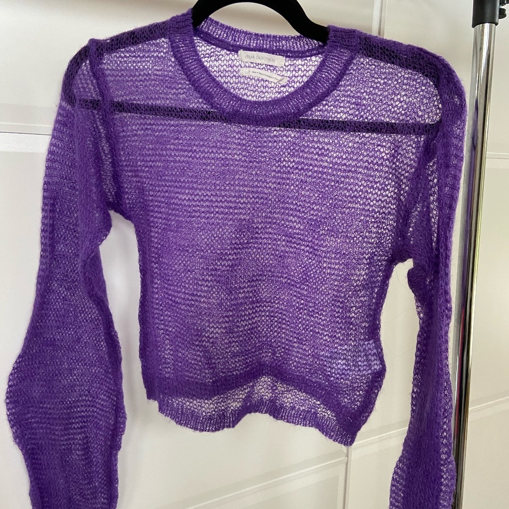 Urban Outfitters Purple Knit Sweater Size Small